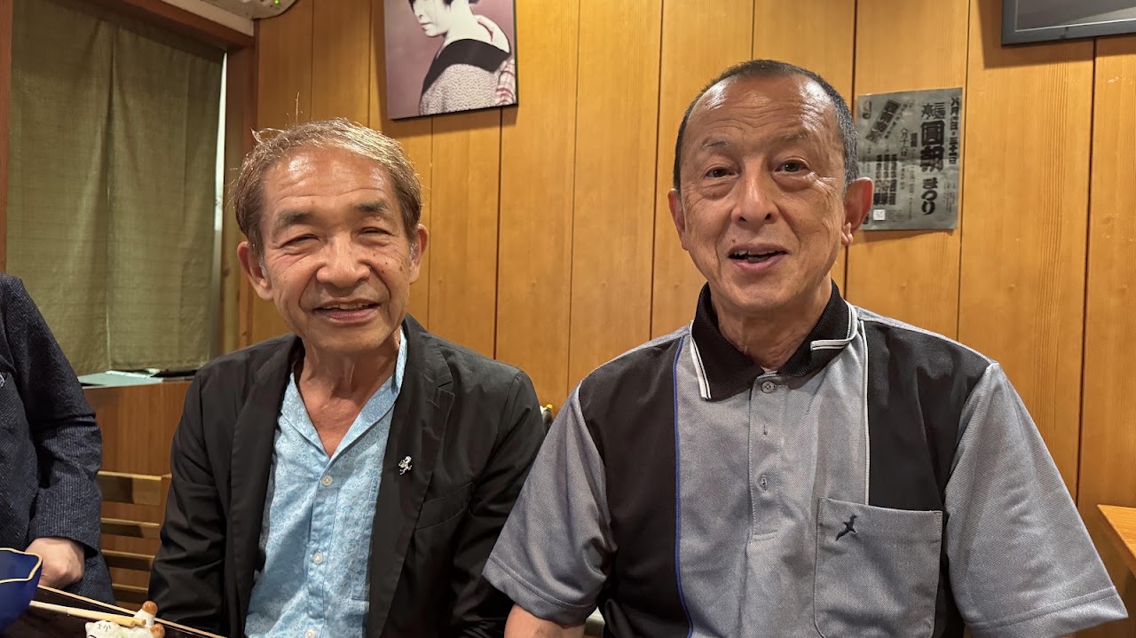 旧サイト掲載の露の新治との交流・紹介写真